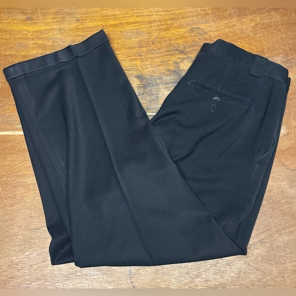 Lorenier Mens Casual Dress Pants - Black - Size 34.